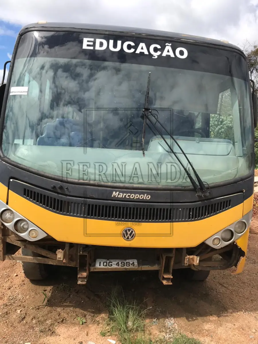 LOTE 002 - Um veículo ônibus VW/15.190, 57pas, 185cv, ano 2009, placas IQG4984