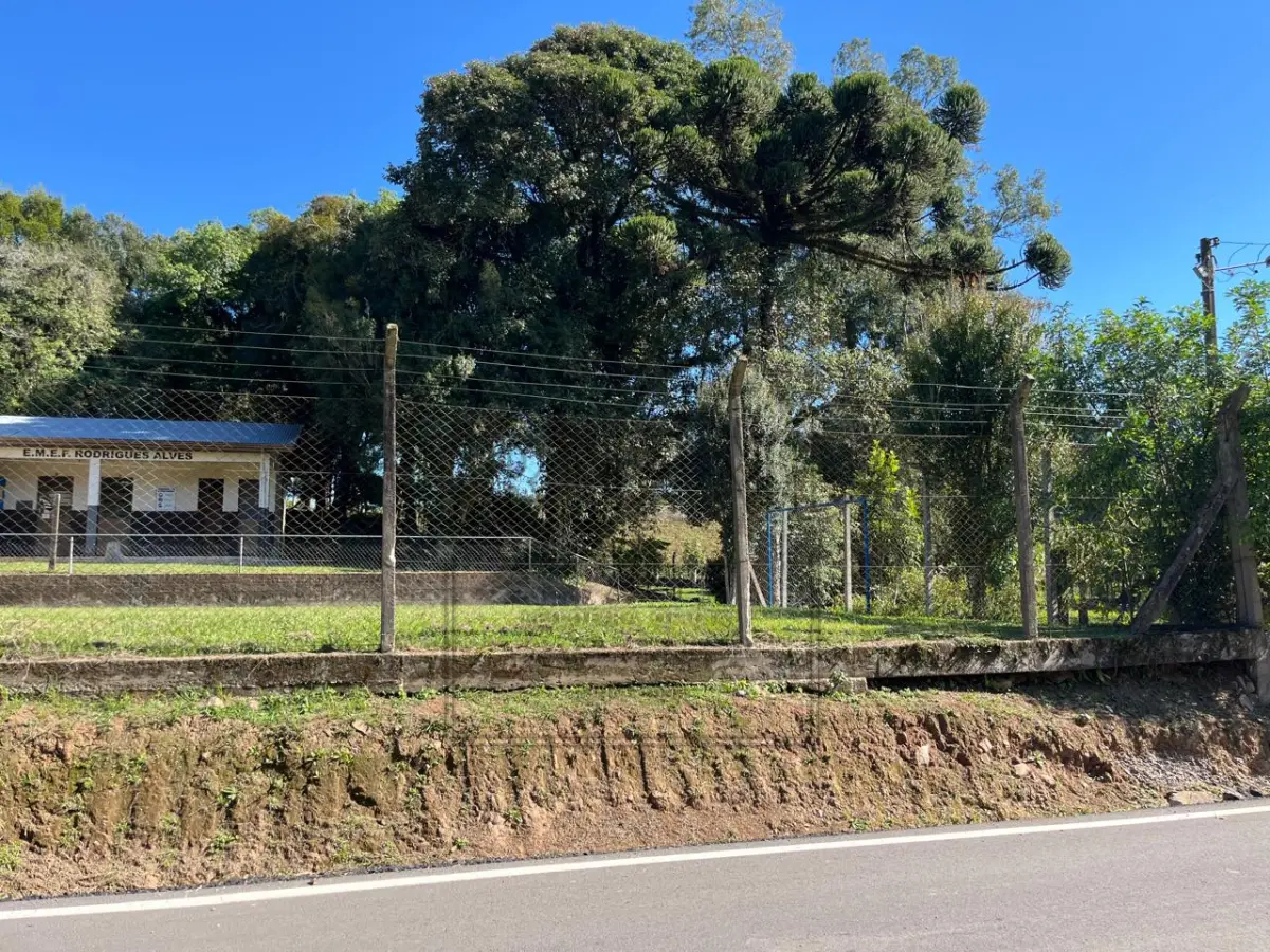 LOTE 005 - IMÓVEL EM SANTA TEREZA/RS: Terreno de 2.980,00m² localizado na Linha primeira Secção de Santa Barbara, Comunidade de São Valentim, Prédio da antiga Escola Municipal Rodrigues Alves. Avaliado em R$ 450.000,00. ACEITA-SE PARCELAMENTO.