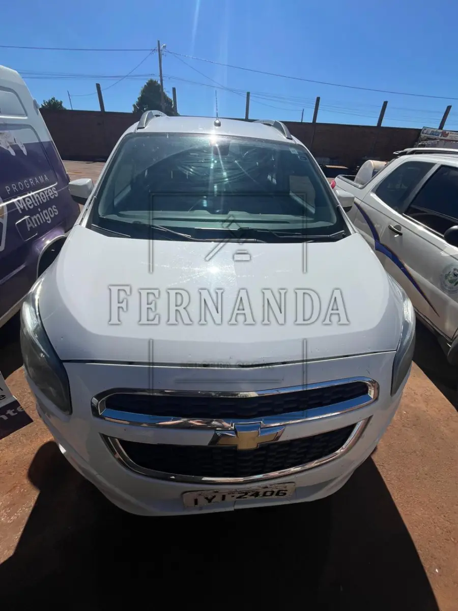 LOTE 016 - CHEVROLET SPIN 1.8 MECANICO LTZ ANO 2018 PLACAS IYI2406, renavam 01142065887, avaliação R$ 26.000,00