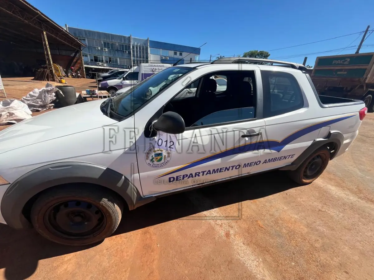 LOTE 012 - FIAT STRADA HD WK CD E ANO 2018 PLACAS IYO9655, renavam 01155657320, avaliação R$ 36.000,00