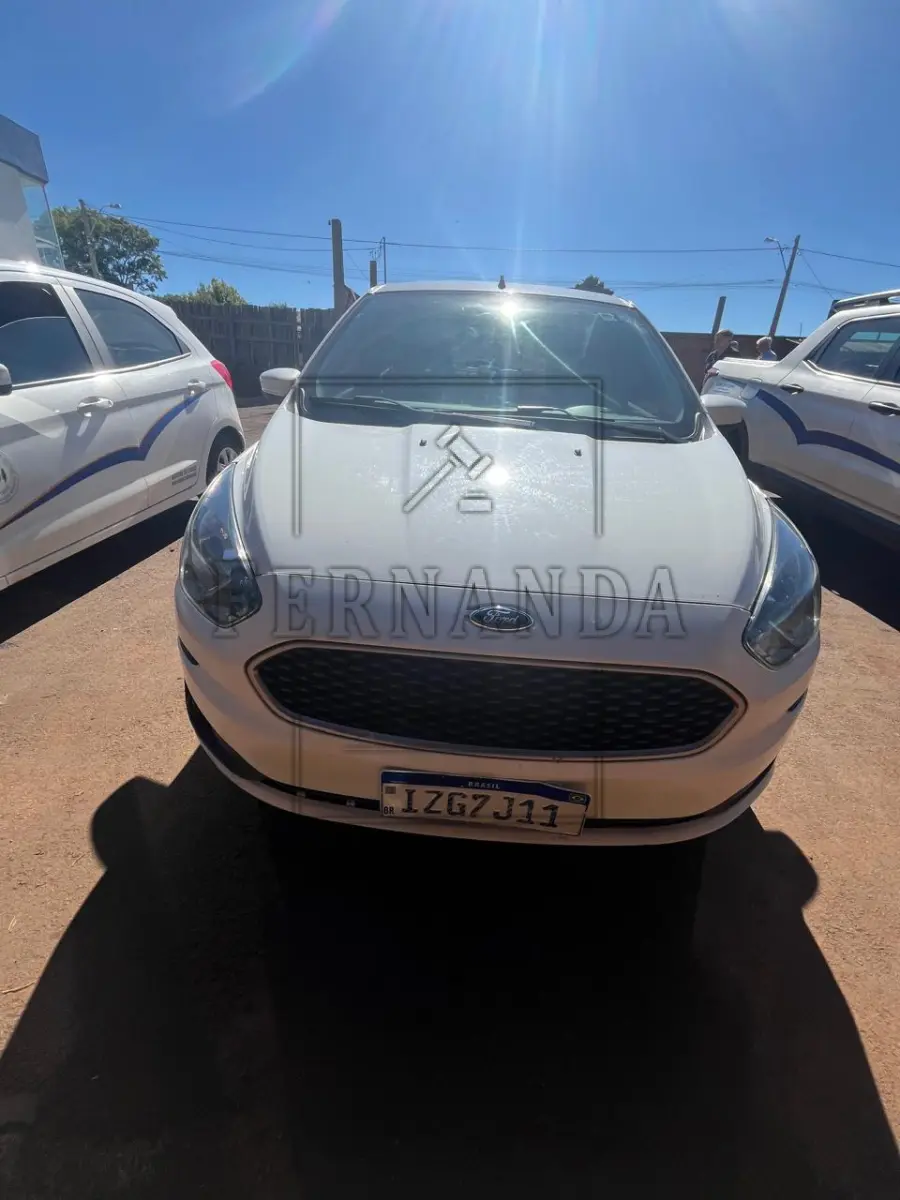 LOTE 009 - FORD KA 1.5 SE 5P, ANO 2018/2019 PLACAS IZG7J11, renavam 01190045602, avaliação R$ 19.000,00