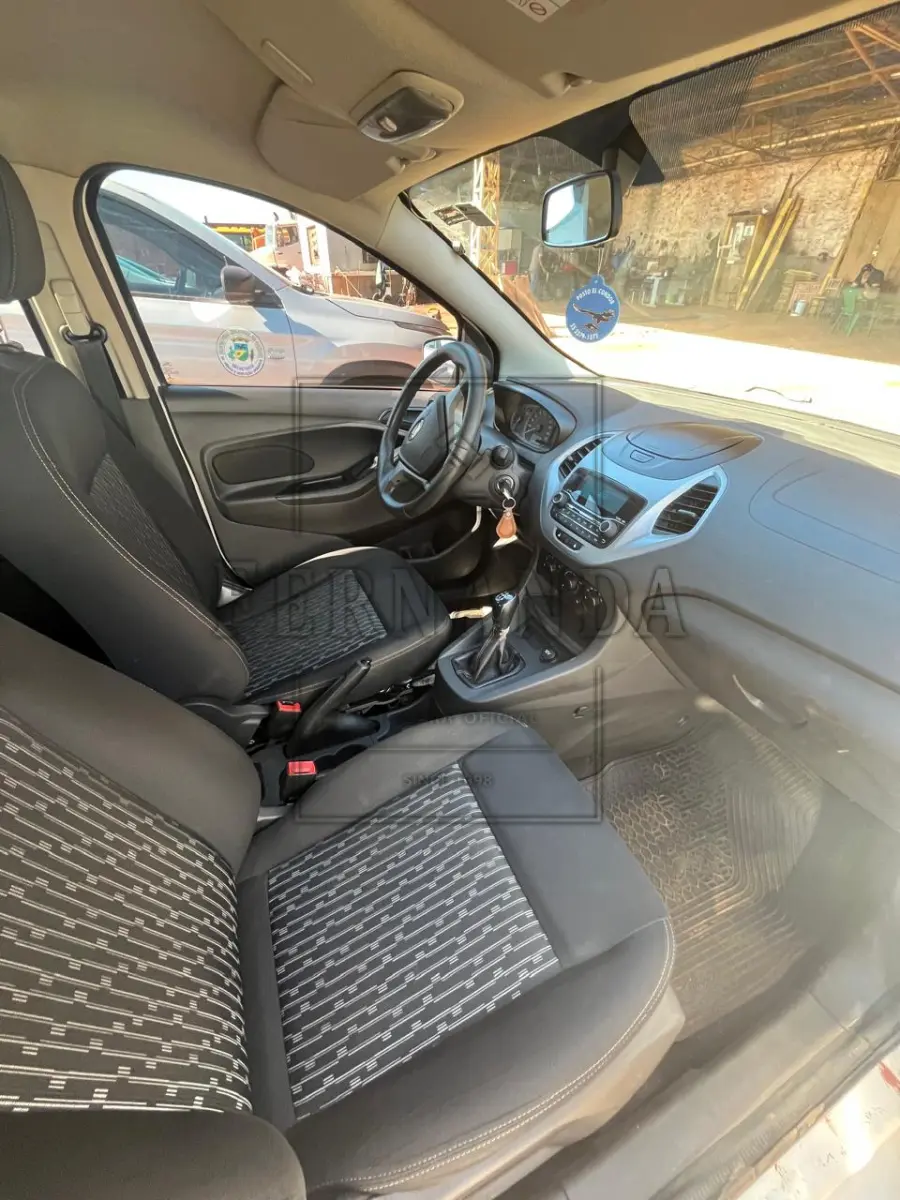 LOTE 009 - FORD KA 1.5 SE 5P, ANO 2018/2019 PLACAS IZG7J11, renavam 01190045602, avaliação R$ 19.000,00