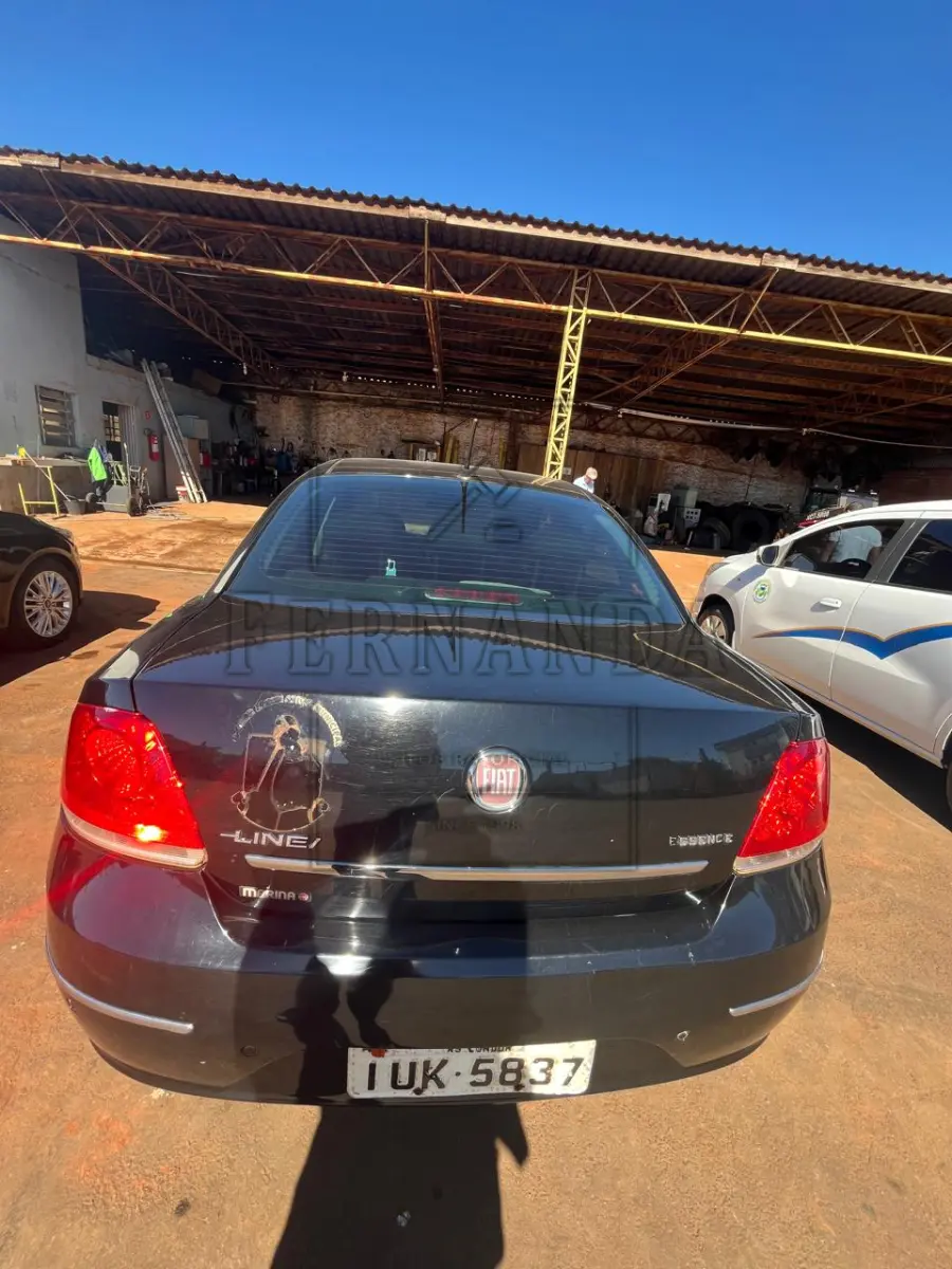 LOTE 006 - FIAT LINEA ESSENCE1.8 DUALOGIC, ANO 2013 PLACAS IUK-5837, renavam 00543402347, avaliação R$ 16.200,00