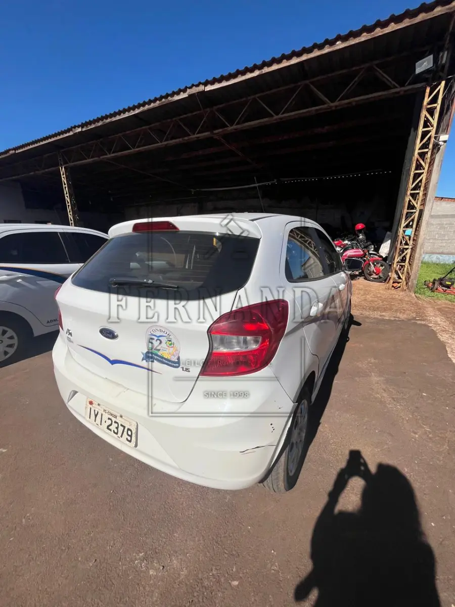 LOTE 010 - FORD KA 1.5 SE 5P, ANO 2017/2018 PLACAS IYI2379, renavam 01142061318, avaliação R$ 16.500,00v