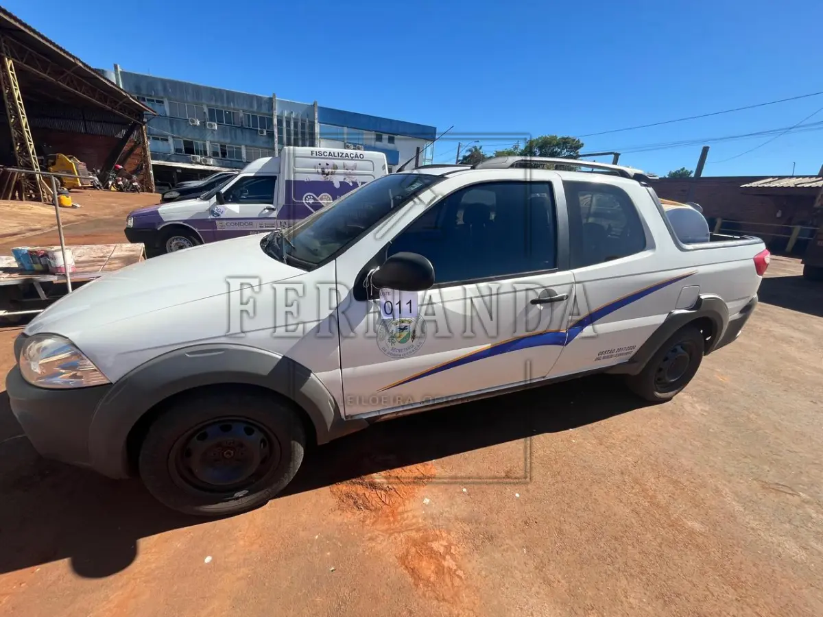 LOTE 011 - FIAT STRADA WORKING HARD CD ANO 2017/2018 PLACAS IYI-2418, renavam 01142065399, avaliação R$ 33.000,00