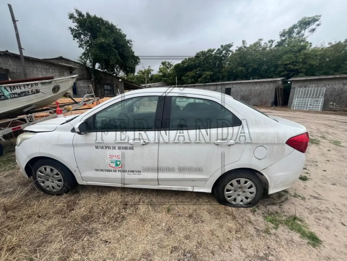 LOTE 006 - FORD KA SE 1.5 SD, placa IXA2423, renavam 01074260314, ano/modelo 2015/2016 R$ 18.500,00