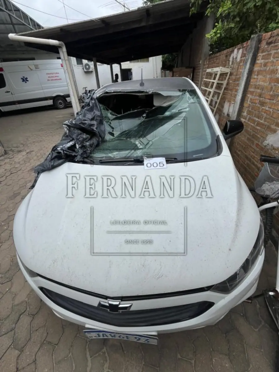LOTE 005 - CHEV/ONIX PLUS JOY BLACK, placa JAW6E93, renavam 01273300383, ano/modelo 2021/2021  R$ 24.000,00