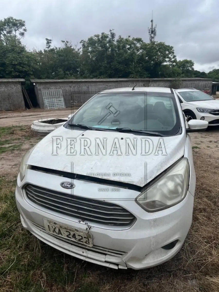 LOTE 006 - FORD KA SE 1.5 SD, placa IXA2423, renavam 01074260314, ano/modelo 2015/2016 R$ 18.500,00