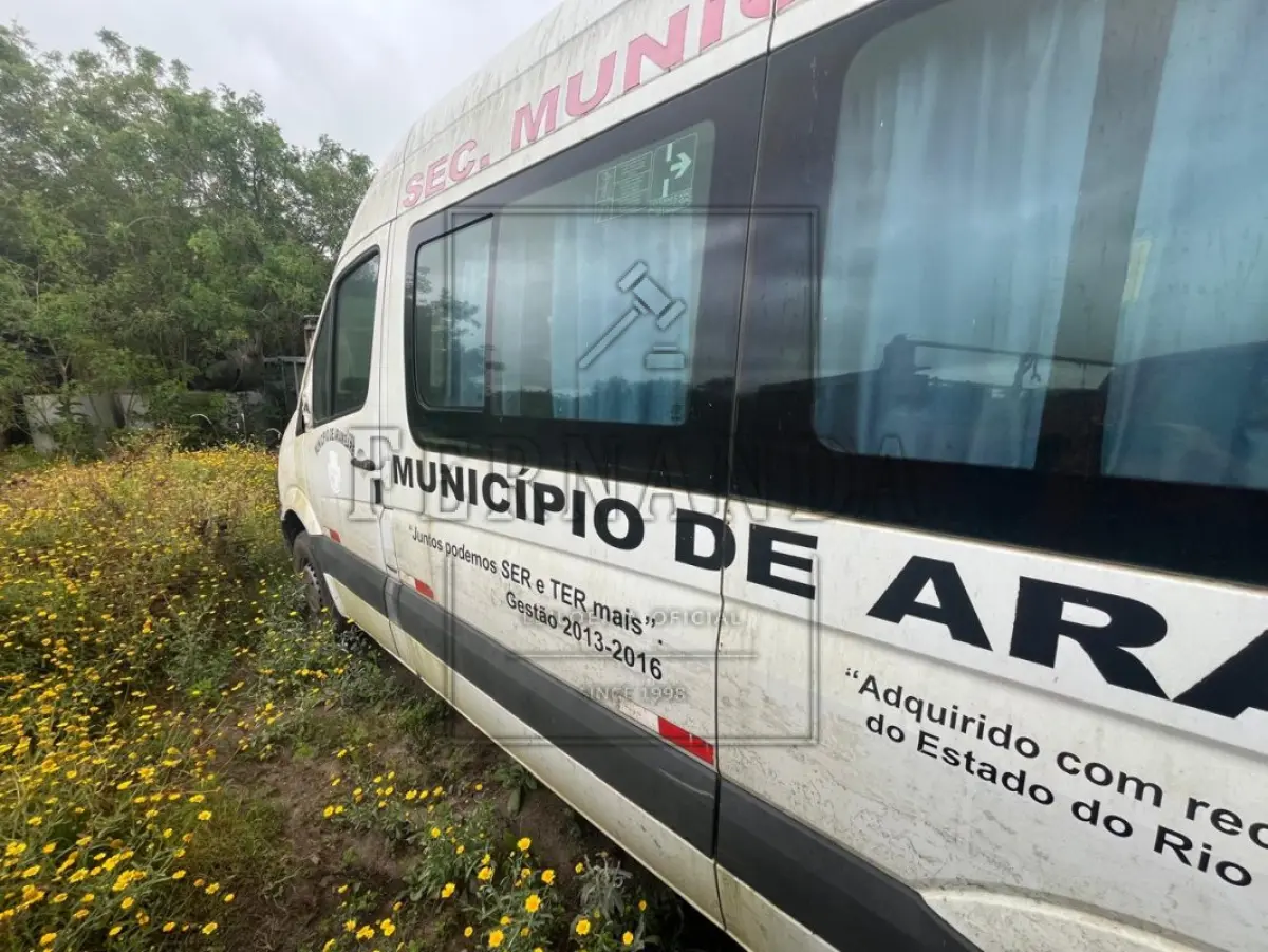 LOTE 009 - I/M BENZ 415 CDI SPRINTER M, placa IVE5650, renavam 00604098898, ano/modelo 2013/2014  R$ 37.500,00