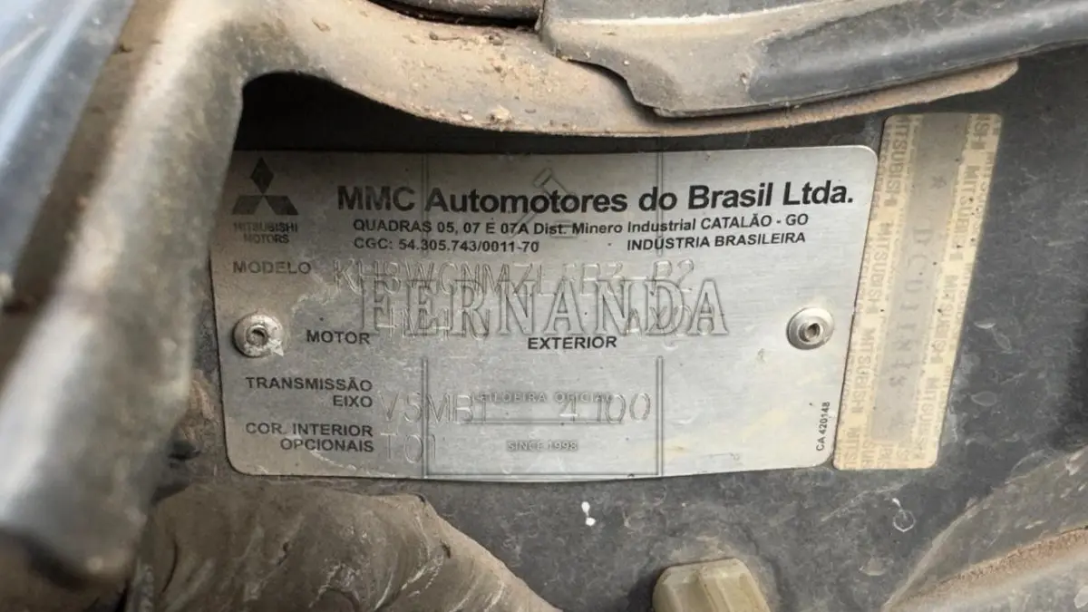 LOTE 039 - VEÍCULO MMC/PAJERO DAKAR D, PLACA: IUK2573, ANO: 2013