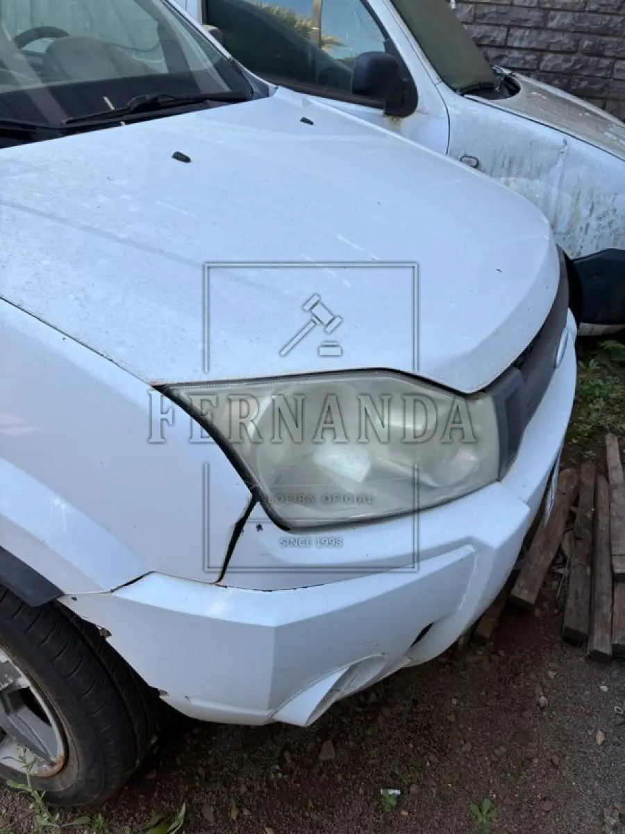 LOTE 008 - Ford EcoSport, ano 2009, flex, placas IPT6F55. Avaliado em R$ 10.000,00.