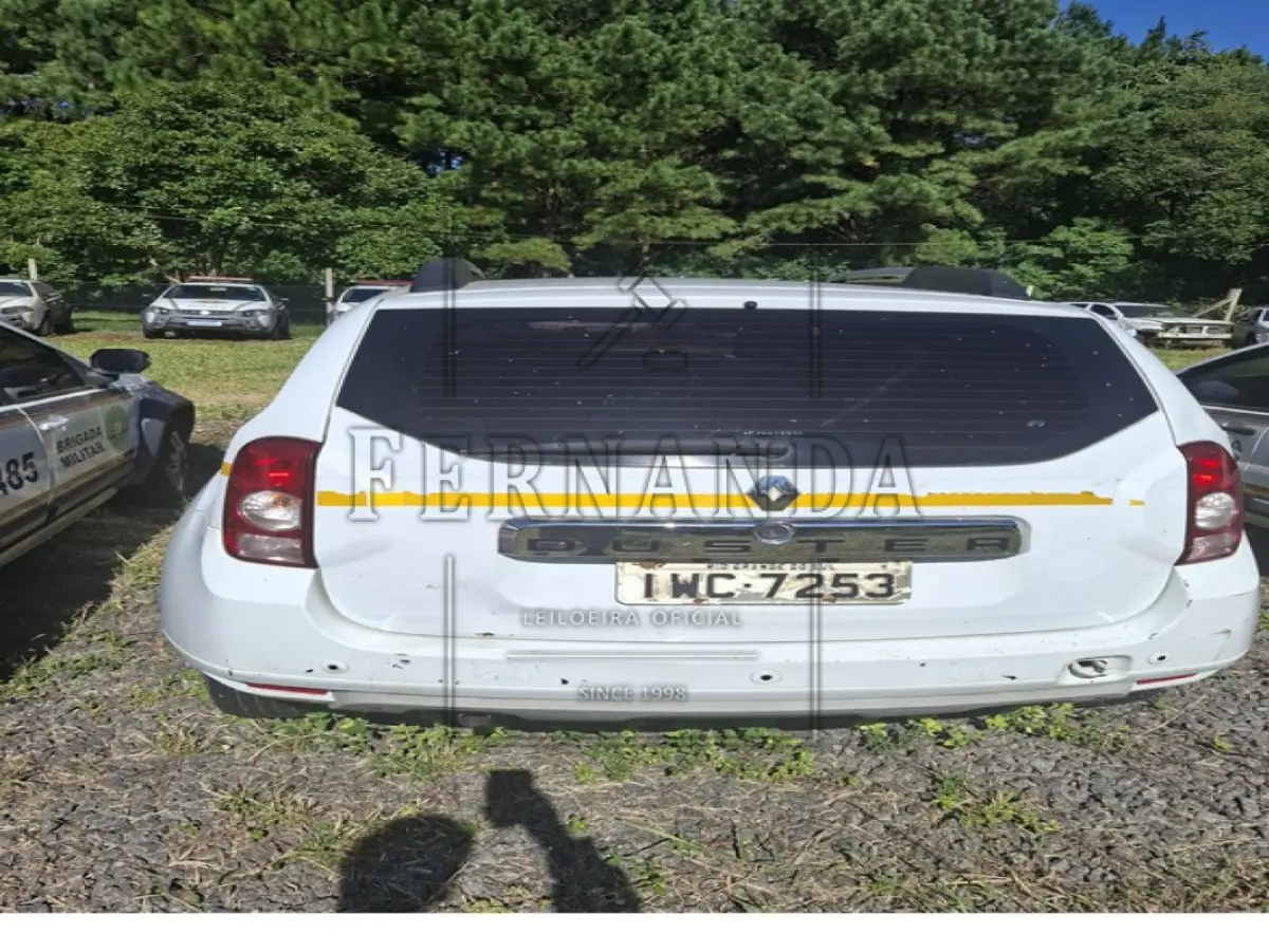 LOTE 004 - VEÍCULO RENAULT/DUSTER 16 D 4X2, PLACA: IWC7253, ANO: 2014