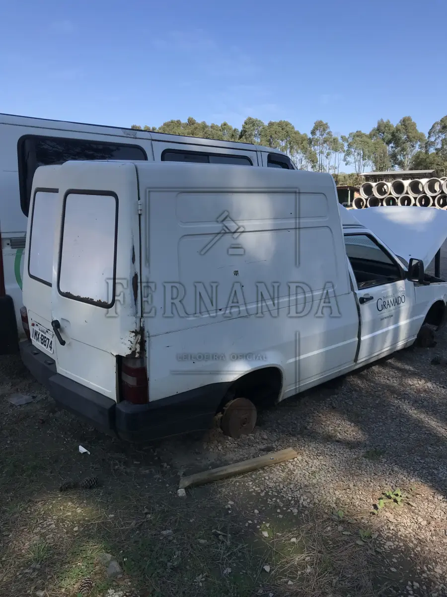 LOTE 005 - Fiat Fiorino 1.3 fire, cor branca, ano 2006, placas IMX8874