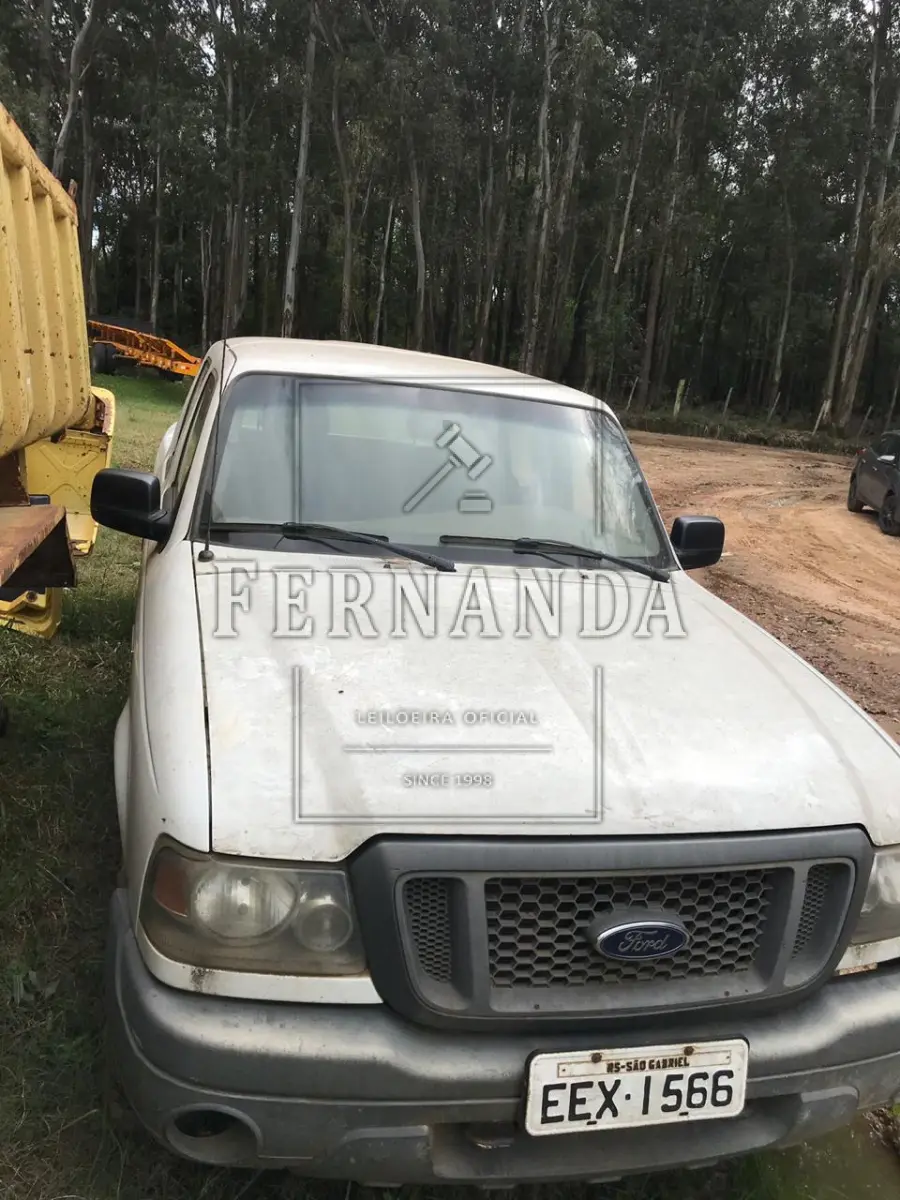 LOTE 012 - Uma caminhonete I/RANGER XE 3.0, 4portas, 4x4, ano 2008