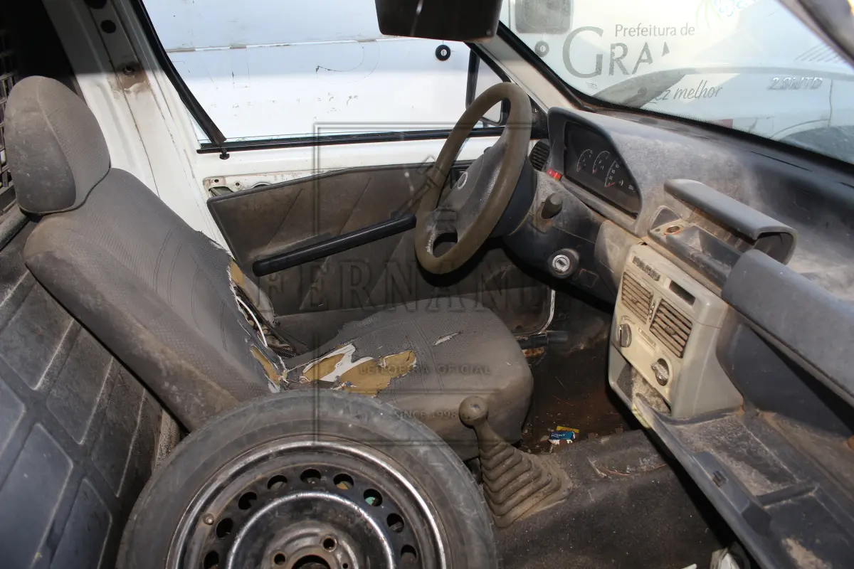 LOTE 005 - Fiat Fiorino 1.3 fire, cor branca, ano 2006, placas IMX8874