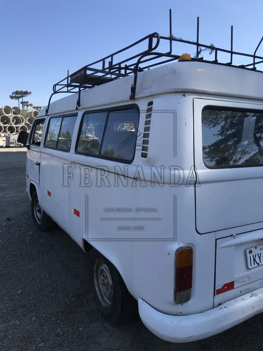 LOTE 007 - VW/Kombi, cor branca, ano 2003, placas IKY1356