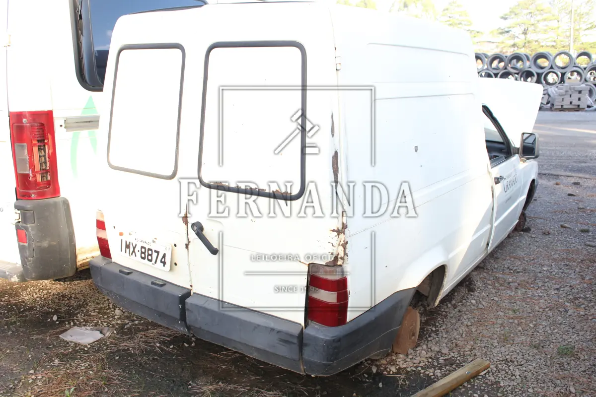 LOTE 005 - Fiat Fiorino 1.3 fire, cor branca, ano 2006, placas IMX8874