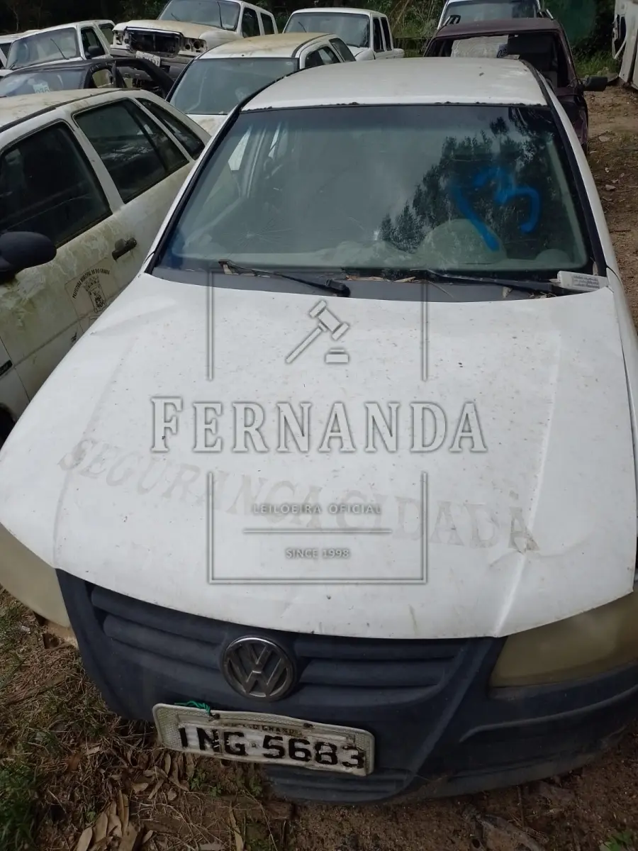 LOTE 046 - VW/GOL1, 2006/2007,Placa ING-5683. Avaliado em R$ 50,00.