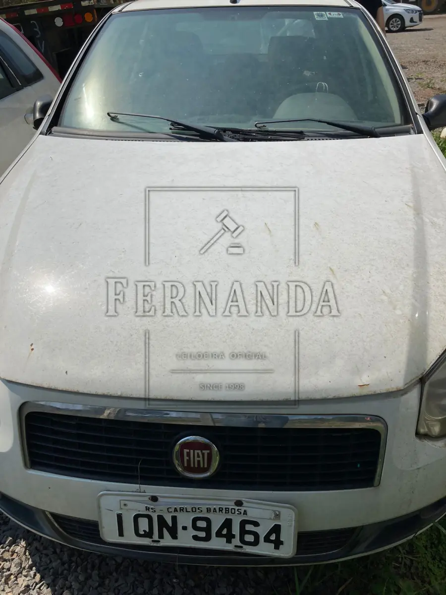 LOTE 002 - Veículo Palio ELX, placas IQN9464, ano/modelo 2010/2010. Avaliado em R$ 3.750,00.