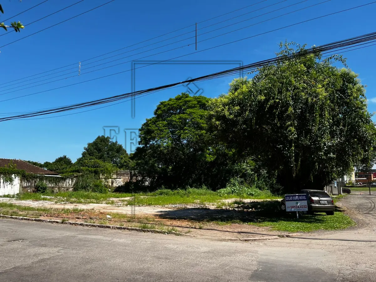 LOTE 001 - Um terreno com área de 1403,95m², localizado na Rua Rodrigues Alves, n°185, Bairro Industrial, em Novo Hamburgo. Matrícula n° 118.732. Avaliado em R$  866.040,60.
