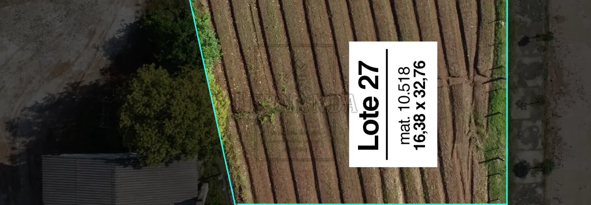 LOTE 020 - Um terreno, localizado no lote n°27, na Rua Vicente Cardoso, medindo 16,38 x 32,76, com área superficial de 491,12m². Avaliado em R$ 66.300,00.