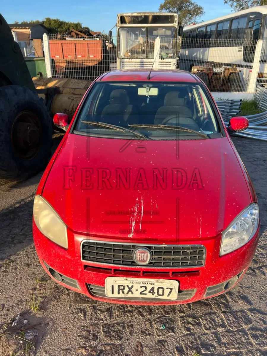 LOTE 058 - Veículo Fiat Siena EL Flex, ano/modelo 2011/2011, placa IRX2407. Avaliado em R$ 3.000,00.