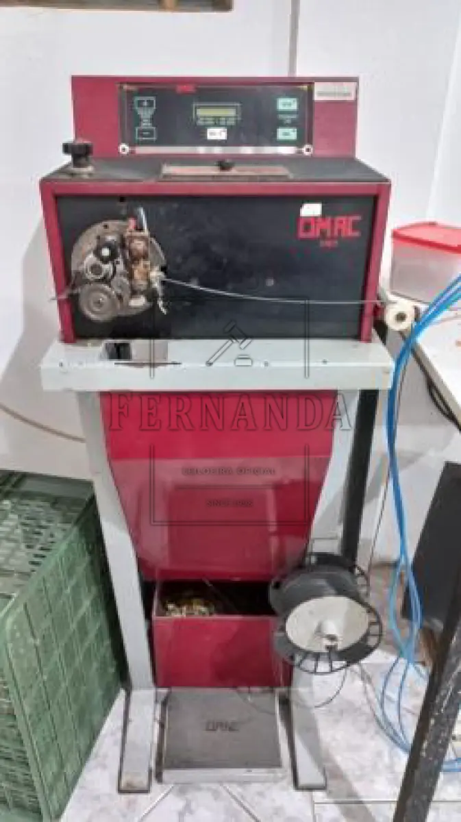 LOTE 016 - Máquina de marcar Vivo, modelo OMAC 3505. Avaliada em R$ 4.000,00. 2° Leilão.