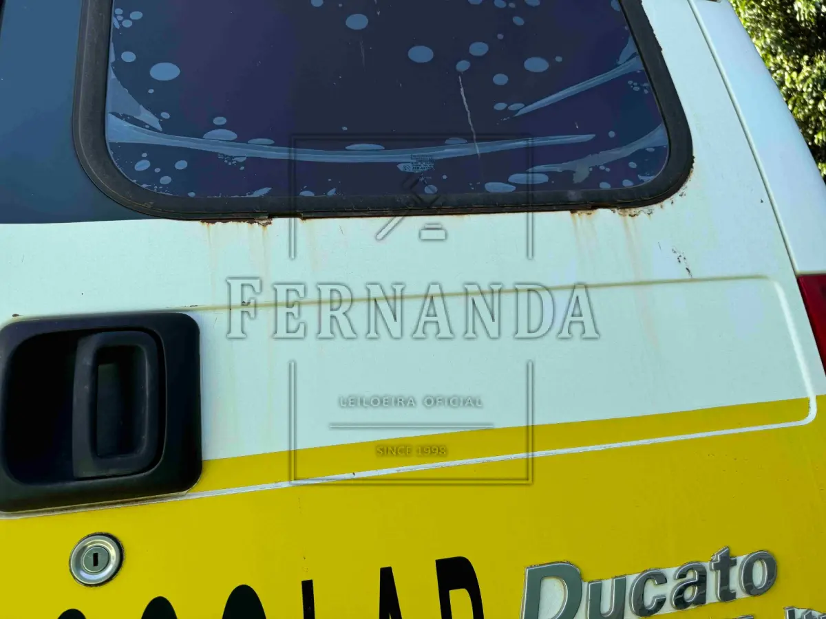 LOTE 003 - Veículo marca Fiat, modelo Ducato MC TCA MIC,  cor branca, ano 2014, placas IVU-3534