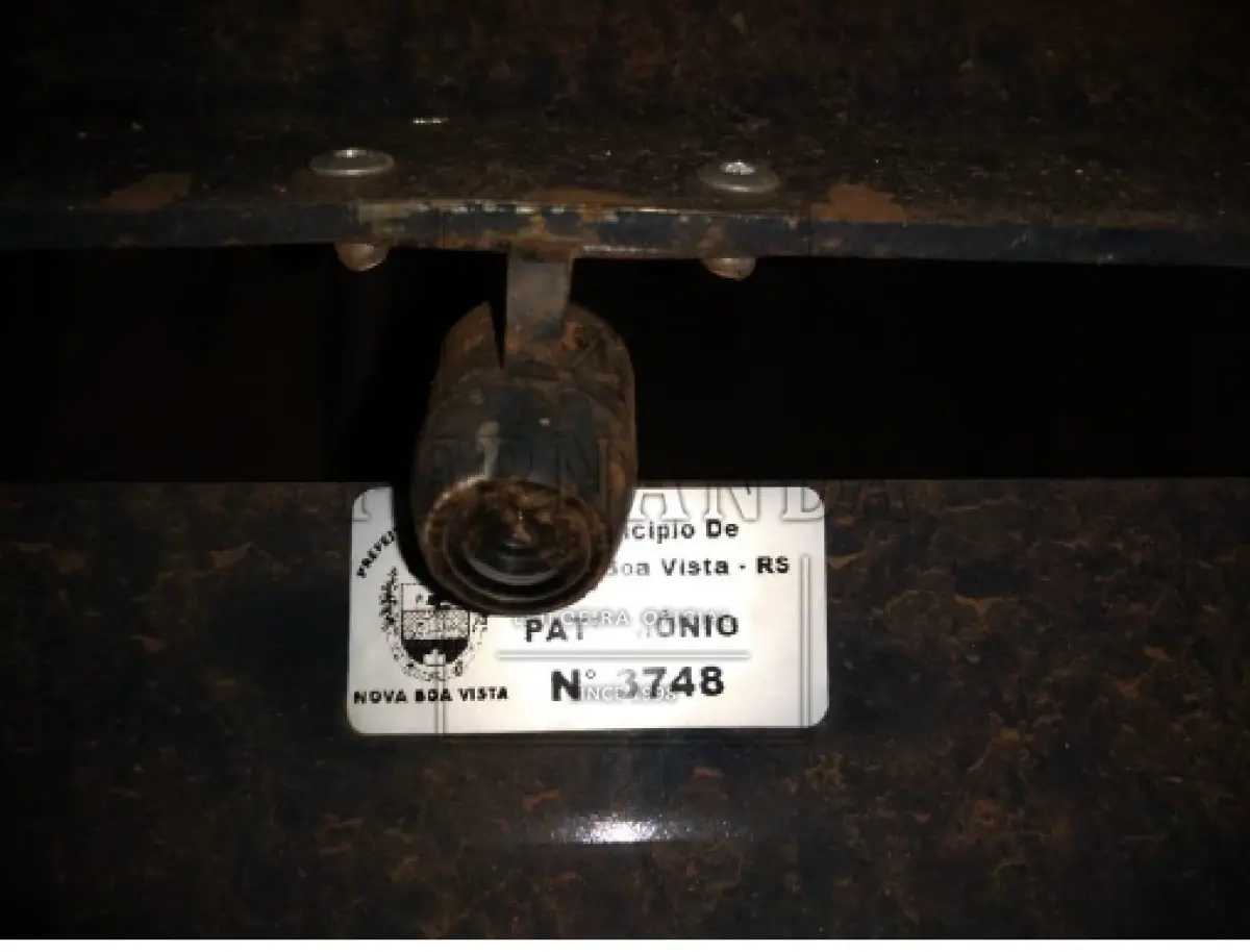 LOTE 004 - Colhedora de forragens Auto Propelida, marca: RK Forrageira. Avaliada em R$ 162.240,00.