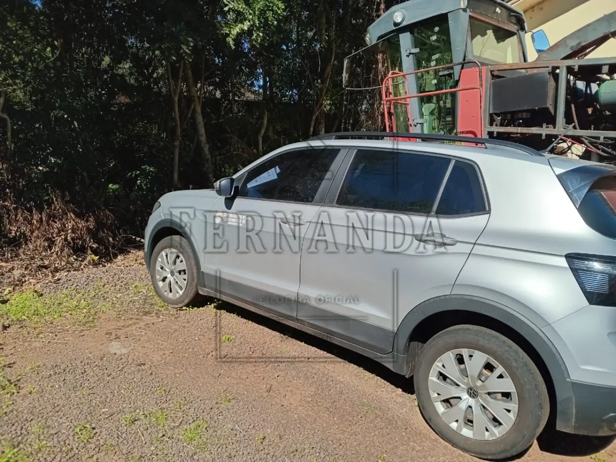 LOTE 001 - Automóvel VW/T-CROSS SENSE 200 TSI AD, câmbio automático, placas JBB2B52, tipo SUV, ano/modelo 2021/2022. Avaliada em R$ 55.406,40