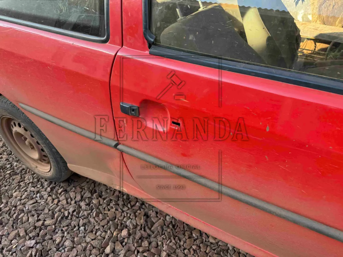 LOTE 004 - Veículo marca Volkswagem, modelo Gol Special 100, chassi 9BWCA05Y12T056058, cor vermelha, ano 2001, modelo 2002,, placas AJC-1225