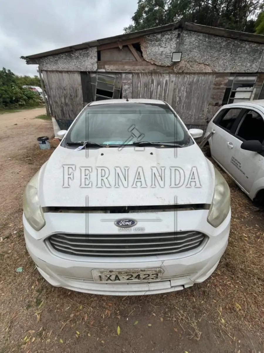 LOTE 006 - FORD KA SE 1.5 SD, placa IXA2423, renavam 01074260314, ano/modelo 2015/2016 R$ 18.500,00