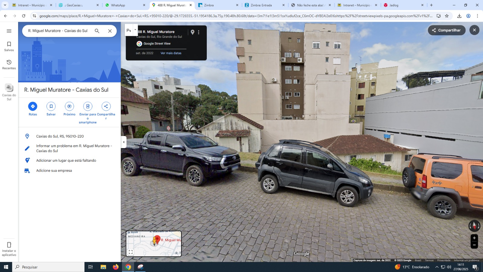 Imagem do imóvel Imóvel Matrícula n° 152.887. Avaliado em R$ 290.000,00.